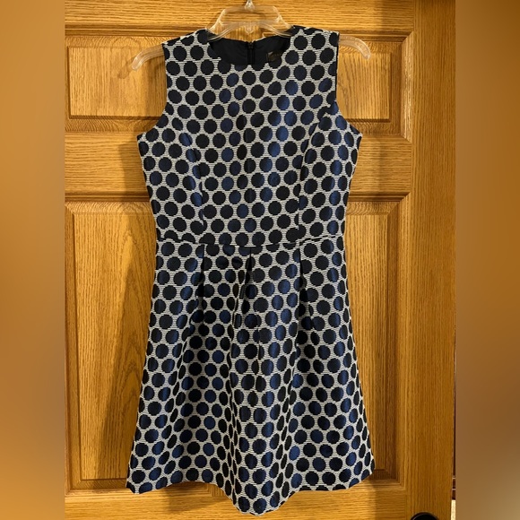Anonyme Designers Navy Blue/White Dress - Picture 2 of 9